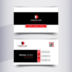 Business Card Design Template For Modern Corporate