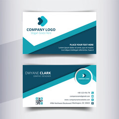 Business Card Design Template For Modern Corporate