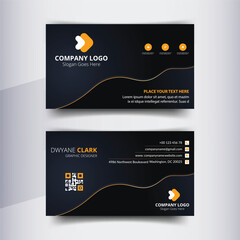 Business Card Design Template For Modern Corporate