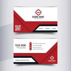 Business Card Design Template For Modern Corporate