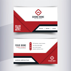 Business Card Design Template For Modern Corporate