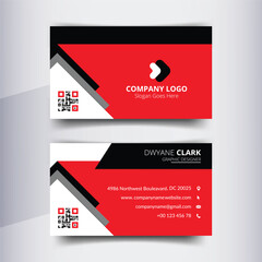 Business Card Design Template For Modern Corporate