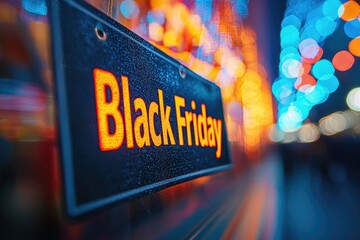 Shopping frenzy: black friday, diving into annual retail extravaganza with massive discounts and limited time offers, consumers gear up for a day of deals, doorbusters, rush to grab best bargains