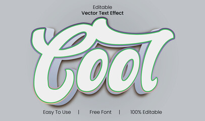 Cool special 3d text effects new 