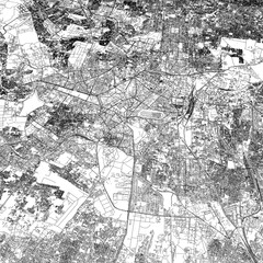 Fototapeta premium 3D illustration of city and urban in Bengaluru India