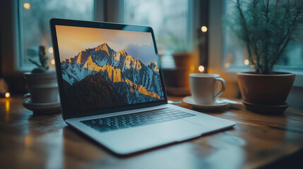 Mobile phone and laptop use for data protection and cybersecurity, including privacy security, data encryption, and secure internet access, featuring cutting-edge software technology