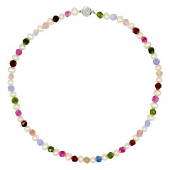 토르말린 담수진주 목걸이