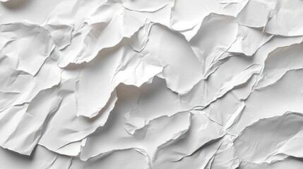 Scissors cutting through white paper.