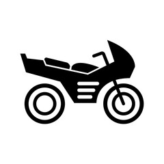 racing motor cycle motor bike for race icon