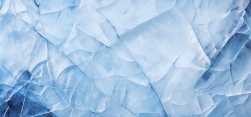 Fototapeta premium Closeup ice surface cracks or scratched texture background.cold frozen and freeze concepts