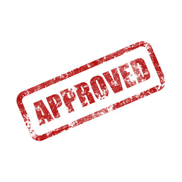 approved stamp. approved stamp sign. red stamp with the words approved