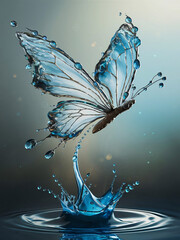 Aqua Butterfly: A Liquid Metamorphosis