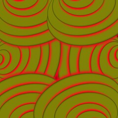 circular style design like mosquito coil, abstract.
