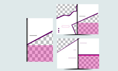 Obraz premium Brochure design ,marketing template,corporate template, presentation, marketing presentation, bifold mockup. 