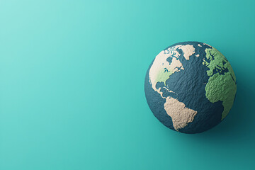 Navigating the Trade Winds of a Thriving Global Economy - 3D Illustration with Text Space