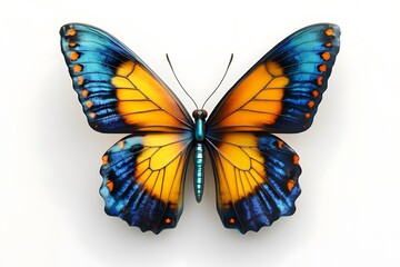 Obraz premium butterfly isolated on white background