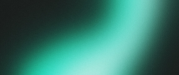 grainy color gradient background, blue white illuminated spots on black, noise texture effect, copy space