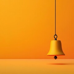 Obraz premium Puja bell, ringing for Diwali rituals, 3D illustration