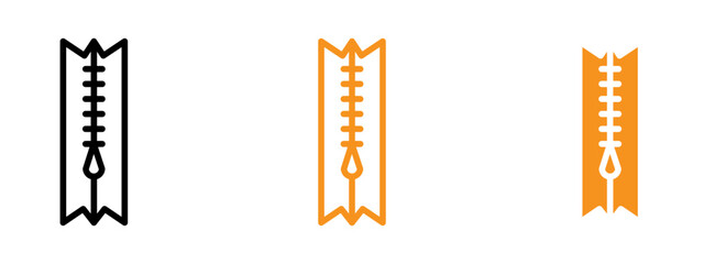 Zip icon web design in vector