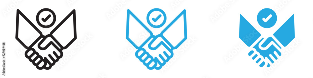 Poster deal icon web design in vector