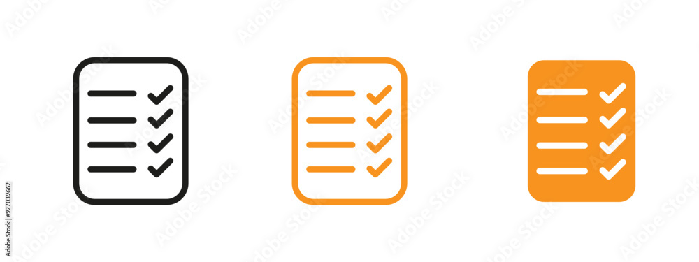 Poster Guidelines icon web design in vector