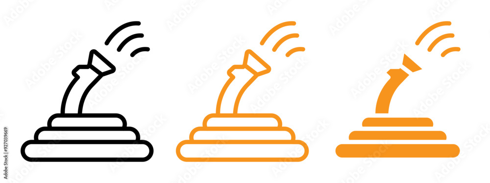 Poster hose icon web design in vector