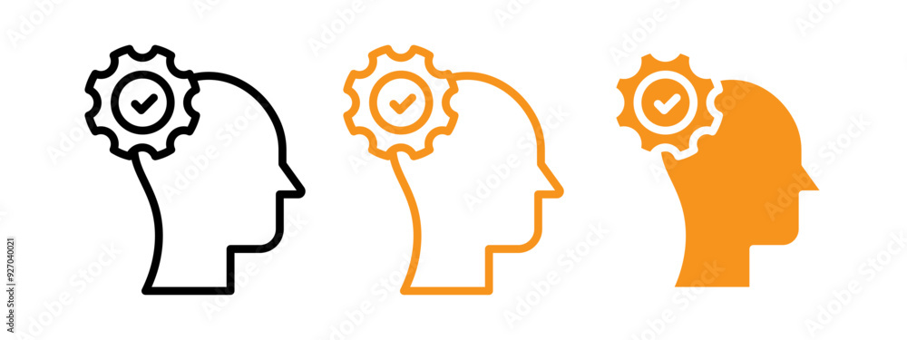 Poster realization icon web design in vector
