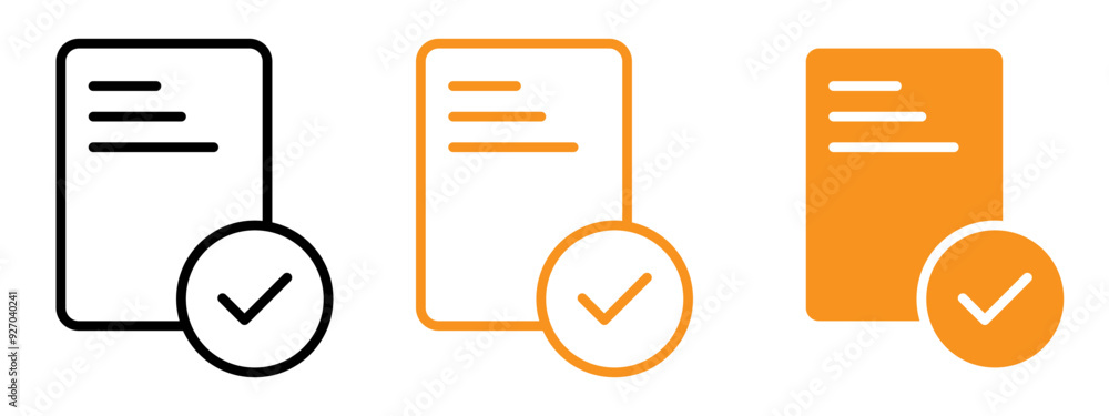 Aufkleber summary icon web design in vector