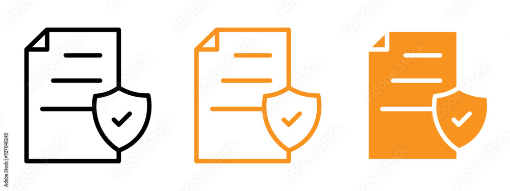 Poster terms and conditions icon web design in vector