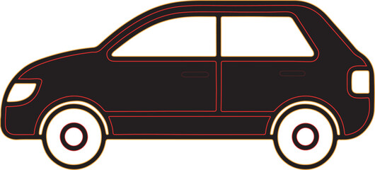 Car icon vector illustration