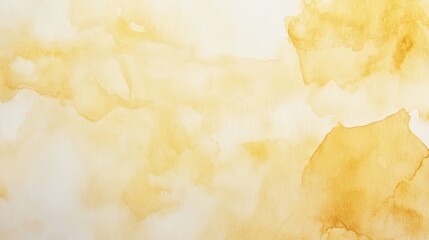 Obraz premium Delicate watercolor paper texture with light yellow tones