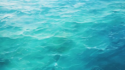 Obraz premium Deep turquoise sea with gentle ripples and clear blue texture
