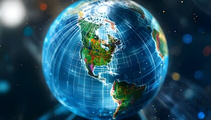 earth in space