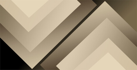 a composition of planes and geometric shapes with gradations of brown and black that gives a dynamic, elegant and luxurious impression as inspiration for applied arts design