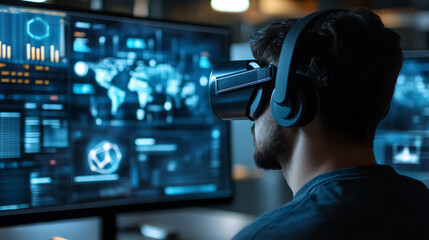 A company using the metaverse to simulate and test business scenarios