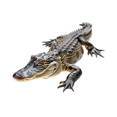 Fototapeta premium Alligator Close Up. translucent