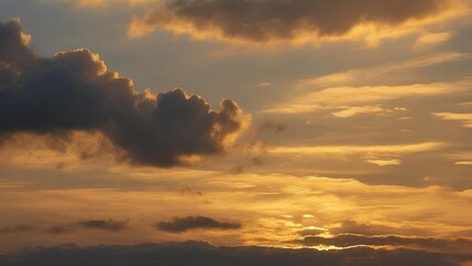 Obraz premium Clouds in the sunny sky Photograph of scenery, landscape wallpaper, landscape high quality photograph