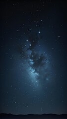 Obraz premium Night sky background, night background, night sky landscape photo