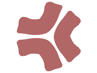 イライラ！落書き風ムカつきマークのイラスト素材