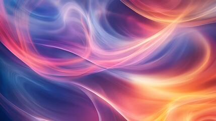 Obraz premium Abstract Swirling Colors