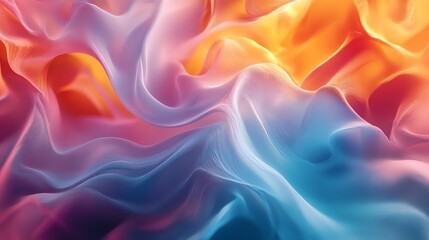 Obraz premium Abstract Flowing Colors