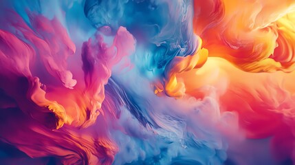 Obraz premium Abstract Colorful Swirls