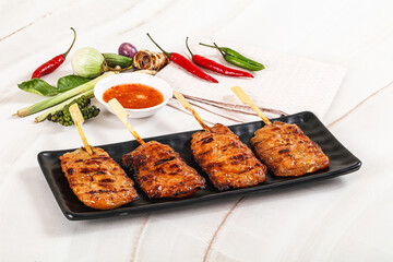 Thai Street foof pork satay