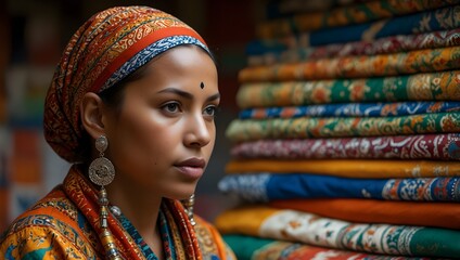 A world where cultures tessellate to form a beautiful tapestry of traditions ai_generated