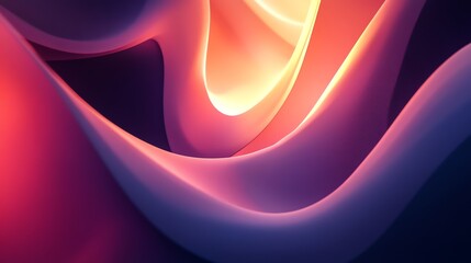 Abstract Swirling Gradient Background