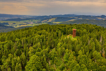 Wieża Eliaszówka, Beskid Sądecki, Lato, Poland, EU © Maciej G. Szling