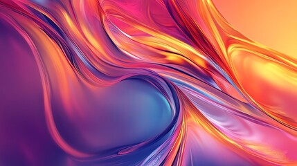 Obraz premium Abstract Swirling Colors