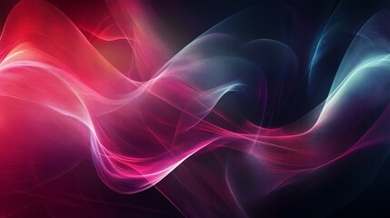 Fototapeta premium Abstract Wave Pattern with Vibrant Colors