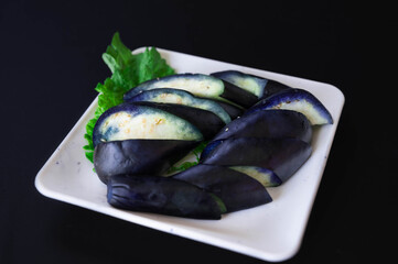 水ナスの塩漬け　漬物