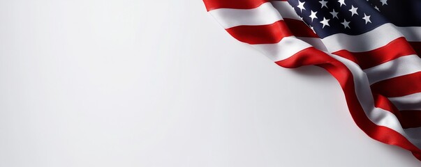 A background with an American flag 